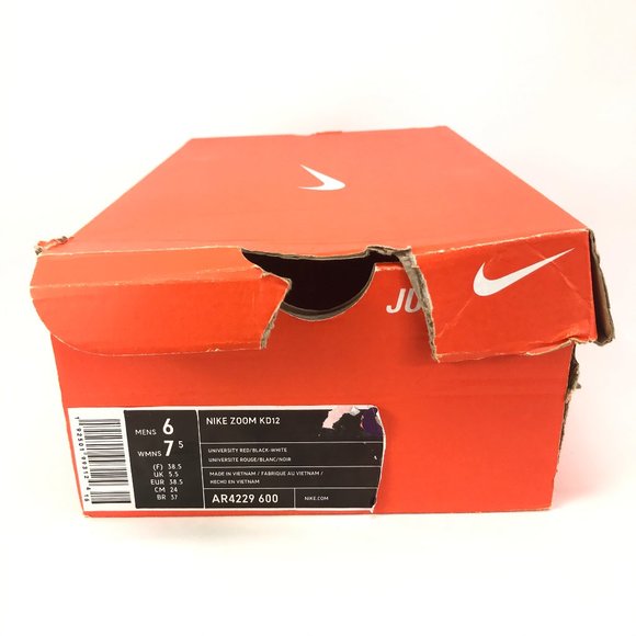 Nike Zoom KD12 \'University Red\' AR4229-600 main image 4